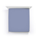 Bella Donna Bella Donna Drap-housse Jersey Lits-jumeaux XL bleu-gris-0209 200/220-200/240