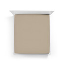 Bella Donna Bella Donna Drap-housse Jersey Lits-jumeaux XL champagne-0711 200/220-200/240