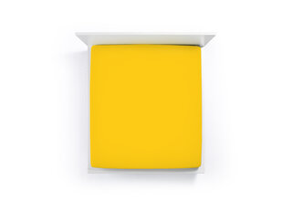 Bella Donna Drap-housse Jersey Deux personnes jaune doré-0040 140/190-160/220