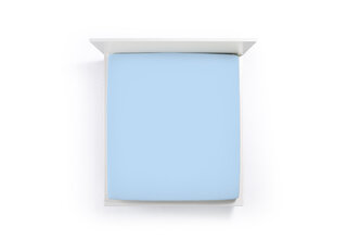 Bella Donna Drap-housse Jersey Lits-jumeaux XL bleu clair-0522 200/220-200/240