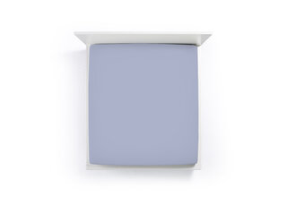 Bella Donna Drap-housse Jersey Deux personnes bleu jean-0211 140/190-160/220