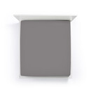 Bella Donna Bella Donna Drap-housse Jersey Lit une place et demie gris clair anthracite-0215 120/190-130/220