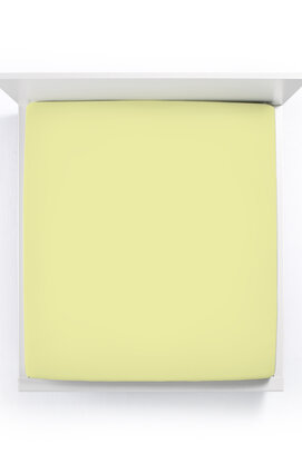 Bella Donna Drap-housse Jersey Deux personnes citron-0531 140/190-160/220