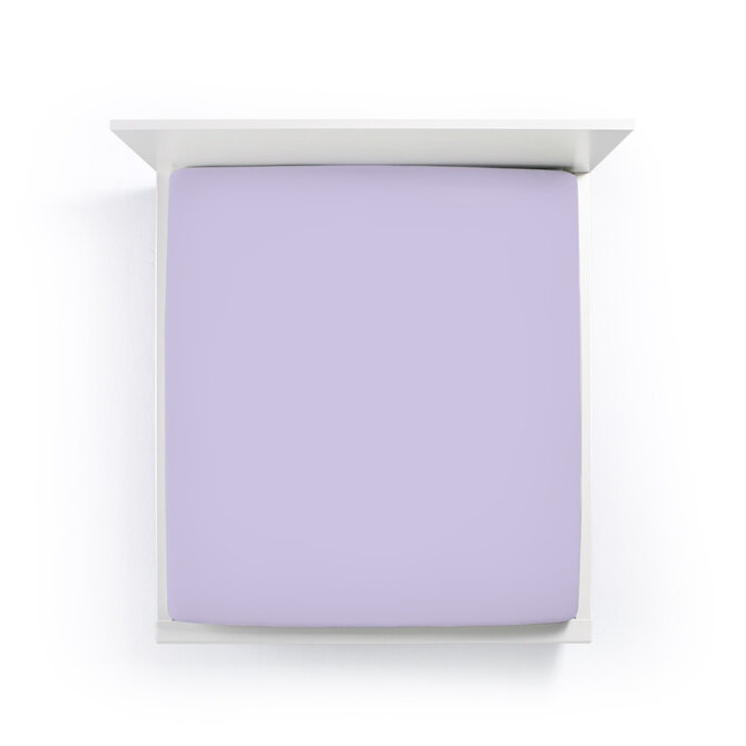 Bella Donna Drap-housse Jersey Lits-jumeaux XL lilas-0525 200/220-200/240