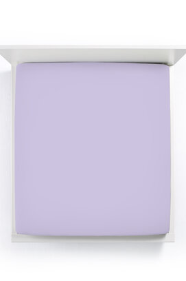 Bella Donna Drap-housse Jersey Lit une place et demie lilas-0525 120/190-130/220