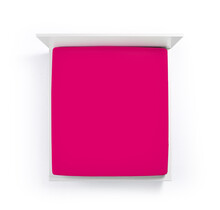 Bella Donna Hoeslaken Jersey Tweepersoons magenta-0192 140/190-160/220
