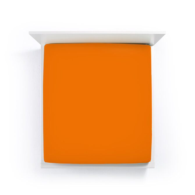 Bella Donna Drap-housse Jersey Lits-jumeaux XL mangue-0704 200/220-200/240