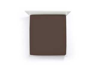 Bella Donna Drap-housse Jersey Lit une place et demie moka-0121 120/190-130/220