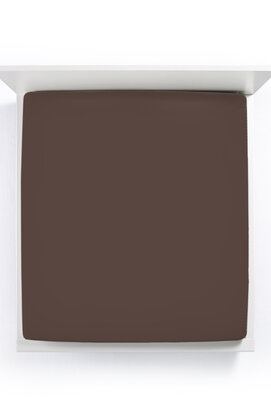 Bella Donna Drap-housse Jersey Une personne moka-0121 90/190-100/220