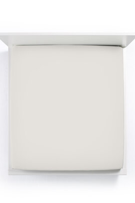 Bella Donna Drap-housse Jersey Deux personnes gris perle-0710 140/190-160/220