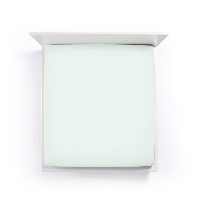 Bella Donna Drap-housse Jersey Une personne vert pastel-0629 90/190-100/220