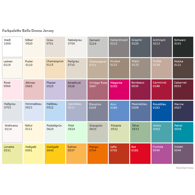 Bella Donna Drap-housse Jersey Lit une place et demie platine-0125 120/190-130/220