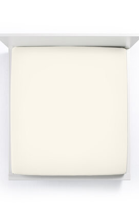 Bella Donna Drap-housse Jersey Deux personnes argent-0520 140/190-160/220