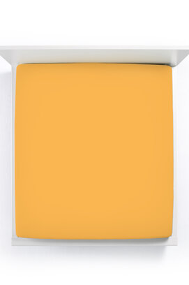 Bella Donna Drap-housse Jersey Lit-jumeaux XL safran-0537 200/220-200/240