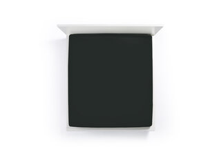 Bella Donna Hoeslaken Jersey Eenpersoons zwart-0101 70/190-80/220