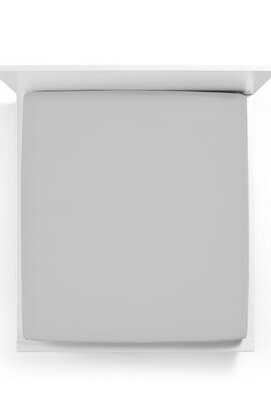 Bella Donna Drap-housse Jersey Deux personnes gris brume-0700 140/190-160/220