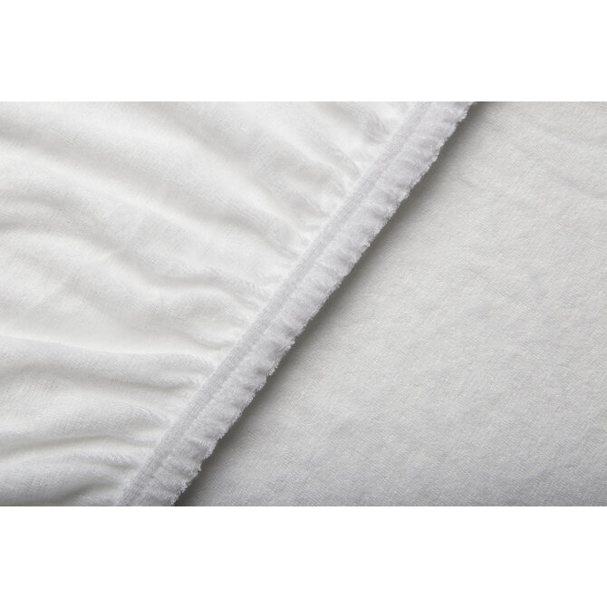 Bella Donna Clima Moltonhoeslaken Wit 70x190-80x220 Bella Donna Clima Moltonhoeslaken Wit 70x190-80x220