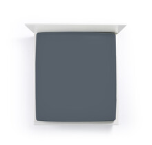 Bella Donna Jersey La Piccola Duo 2 Splittopperhoeslaken 180x210-220 cm grafiet-0220