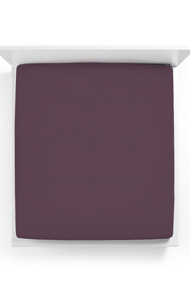 Bella Donna Jersey La Piccola Duo 2 Splittopperhoeslaken 200x190-200 cm violett-0546