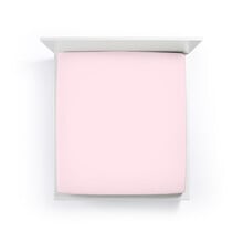 Bella Donna Jersey La Piccola Topperhoeslaken 90x190-200 cm roze-0566