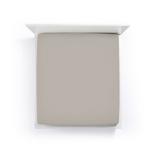 Bella Donna Jersey La Piccola Duo 2 Splittopperhoeslaken 200x190-200 cm platina-0125