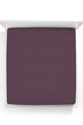 Bella Donna Hoeslaken Jersey Eenpersoons violett-0546 70/190-80/220