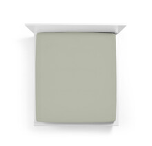 Bella Donna Jersey La Piccola Duo 1 Splittopperhoeslaken 200x190-200 cm grijsgroen-0633