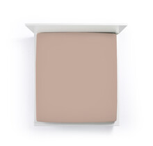 Bella Donna Jersey La Piccola Duo 1 Splittopperhoeslaken 200x210-220 cm truffel-0126