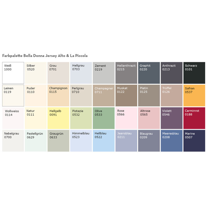 Bella Donna Jersey La Piccola Duo 1 Splittopperhoeslaken 200x210-220 cm linnen-0119