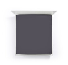 Bella Donna Jersey La Piccola Duo 2 Splittopperhoeslaken 200x210-220 cm antraciet-0213