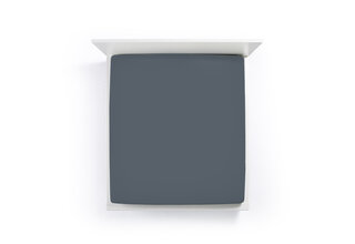Bella Donna Alto Boxspringhoeslaken Twijfelaar grafiet-0220 120x190-130x220