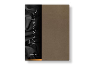 Dommelin Laken Uni Percal 200TC 574 Cappuccino 160x270 cm