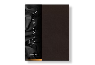 Dommelin Laken Uni Percal 200TC 575 Choco 160x270 cm