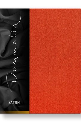 Dommelin Drap Uni Satin 300TC 577 Terracotta 200x270 cm