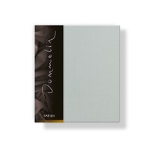 Dommelin Kussensloop Uni Satijn 300TC 523 Zilver 50x70