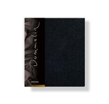 Dommelin Kussensloop Uni Satijn 300TC 533 Zwart 60x70