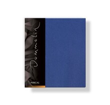 Dommelin Kussensloop Uni Percal 200TC 576 Jeansblauw 60x70