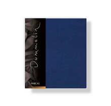Dommelin Kussensloop Uni Percal 200TC 524 Navy 60x70