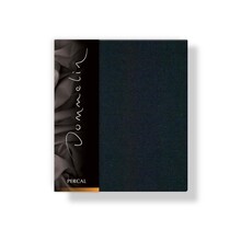 Dommelin Kussensloop Uni Percal 200TC 533 Zwart 60x70