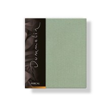 Dommelin Kussensloop Uni Percal 200TC 551 Spargroen 60x70