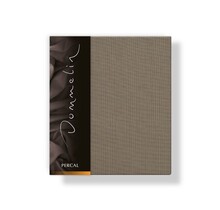 Dommelin Kussensloop Uni Percal 200TC 512 Taupe 60x70