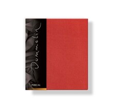 Dommelin Kussensloop Uni Percal 200TC 577 Terracotta 60x70