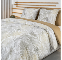 Housse de Couette Dommelin Verde Satin 400TC Blanc 140x200/220 cm