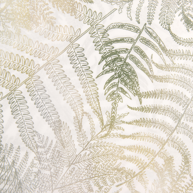 Housse de Couette Dommelin Verde Satin 400TC Blanc 140x200/220 cm