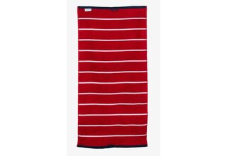 Carl Ross Saunahanddoek 17300 Deep Red/Offwhite 70x200