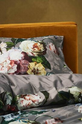 Essenza Fleur Taie d'Oreiller – Taupe