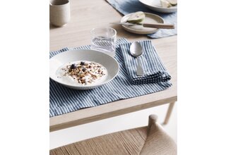 Marc O' Polo set de table Tentstra 33x45 bleu fumée