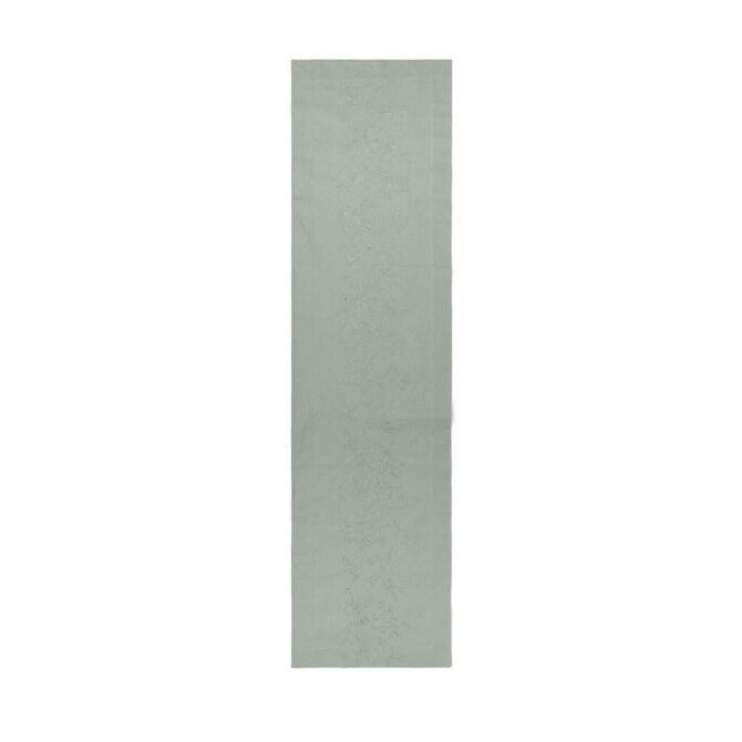 Chemin de table Essenza Fine Art – Vert pierre