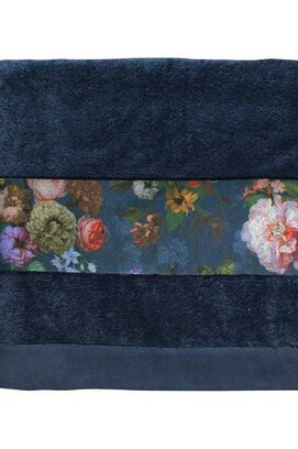 Essenza Fleur Handdoek Blue 60x110