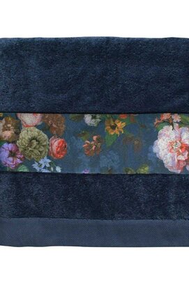 Essenza Fleur Serviette Bleu 60x110